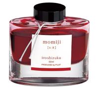 Pilot Iroshizuku Fountain Pen Ink - 50 ml Bottle - Momiji Autumn Leaves (Crimson) (japan import)