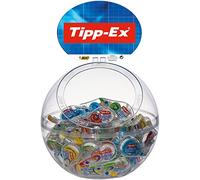 BIC Tipp-Ex Cinta correctora Fashion 5 mm x 6 mts – Expositor 40 unidades multicolor