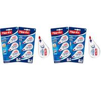 Tipp-Ex Cintas Correctoras de bolsillo - Mini Pocket Mouse - Juego de 6 Cintas de Corrección - 6m x 5 mm - Óptimo para Material Escolar (Paquete de 2)