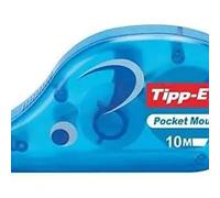 Tipp-ex pocket mouse cinta correctora 4.20mm x 10m - resistente - escritura instantanea - capuchon protector (10 uds)