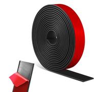 Tira de Goma Autoadhesiva 2mm x 20mm x 3m, Plancha de Goma Adhesiva de Neopreno, Burlete de Goma para Juntas y Sellado, Protección del Suelo, Antivibración, Antideslizante
