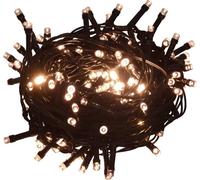 Tira de luces con 1000 LEDs 100 m 8 efectos de luz IP44 blanco cálido