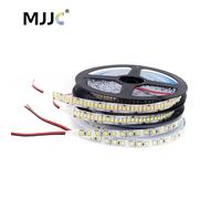 Tira de luces LED de 12V SMD 2835 1M 2M 3M 4M 5M cinta de luz LED a rayas 120LED/M 240LED/M cinta de tira Flexible blanca cálida decoración del hogar