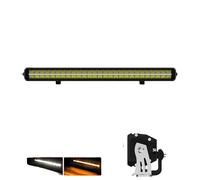Tira de luces LED, doble fila, resistente al agua IP68, de 32 pulgadas con cable DT