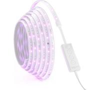 Tira de luces LED inteligente de 5 metros, RGBW, con sincronización musical vía Bluetooth