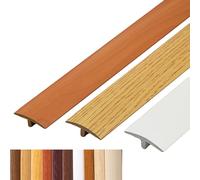 Tira De Transición De Piso De PVC Autoadhesiva, Tira De Umbral, Moldura De Borde Plano para Puerta, Conexión De Piso De Madera Y Baldosa, Tira De Cubierta De Oak Color L150CM/4.9FT