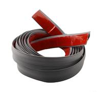 Tira de transición para el suelo de 3 metros TPE protector de umbral de alfombra, cinta resistente para pasillos, antideslizante, gris, 30 mm (gris oscuro)