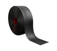 Tira de transición para laminado o conexión de azulejos, perfil de suelo de PVC de 1,5 m para ajustes de nivel, borde sin costuras para alfombras, vinilo o madera dura, texturizado, antideslizante