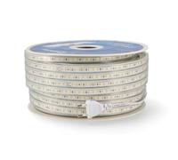 Tira LED - 220V AC SMD2835, 14,4W/m, 50 metros, color rojo, 1440 lm/m, tamaño 15x6 mm, transparente. Ideal para iluminación decorativa.*