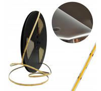 Tira LED COB, rollo de 50 metros, 6000K, luz fría, para iluminación de techos y muebles