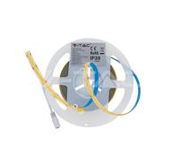 Tira LED Mazorca Flexible 10W/M Monocromo 24V Bobina 5MT V-tac [EEK: No aplicable]