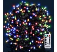 Tira LED Navidad 200 luces multicolor 20m mando distancia