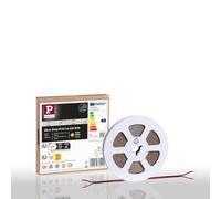 Tira LED Paulmann Pro Strip Silver P150, 5 m, 3000 K | Regulable, 1480 lm/m, IP20, 160 LED/m, alto índice de reproducción cromática (CRI ≥ 80)