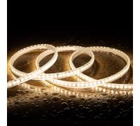 Tira LED Regulable 220V SMD 120 LED/m Blanco Cálido 8.5W/m 850lm/m Ancho 12mm