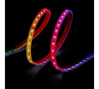 Tira led rgb adhesiva 4,5 w/m 20 lm/w 24v dc ip65, 5 m x 12 mm, wifi t