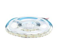 Tira de led 5 metros V-tac 212599 vt-2835-24V 3000K IP20 18W/M
