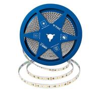 Tira LED V-TAC PRO con chip CREE, 192 LEDs/metro, 15 W/metro, 10 metros, 24 V, doble placa de circuito, 8 mm, temperatura de color 3 en 1, grado de protección IP20 – Número de artículo 240836