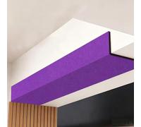 Tira Protectora de Espuma Autoadhesiva Anticolisión, Recortable, para Bordes, Ideal para el Hogar, Garaje, Oficina, Muebles, Escaleras y Esquinas de Paredes(Purple,20x100cm)
