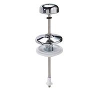 Tirador Cisterna Baja Vertical Recto Cromo 130 mm.