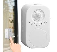 Tirador de puerta inteligente con detector de movimiento, gong de entrada y | Reproductor de audio de bienvenida para el hogar tienda tienda entrada interior exterior oficina almacén garaje patio camino