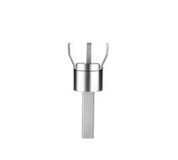 Tirador de varillas de tornos endurecidos, Torno CNC Alimentador automático de extractor de bebedero Barra redonda cuadrada de 3 garras de 16-32 mm(32x32mm Round Bar)
