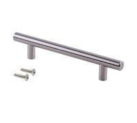 Tirador para mueble orlando, l400mm, intereje 320mm, acero, níquel satinado