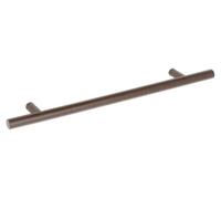 Tirador para muebles, acero inoxidable, distancia entre agujeros de 192 mm, acabado en óxido, juego de 25 unidades
