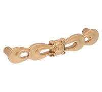 Tirador para muebles de zamak. Distancia entre agujeros: 96 mm. Color: dorado. Modelo: Milan. Lote de 25 unidades