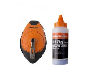Tiralineas abs 30mt. c/polvo vanquish EL PRECIO INCLUYE 2 UNIDADES