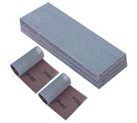Tiras de lija de red 25 unidades - Lija de red cerámica profesional - Con cierre de velcro - 80 x 230 mm - Grano 180 - Adecuada para lijadoras orbitales - Papel de lija