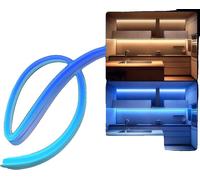 Tiras de luces LED tipo neón, controlables mediante aplicación y mando a distancia, diseño resistente al agua, 5 metros