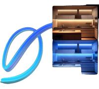 Tiras de luces LED tipo neón, controlables mediante aplicación y mando a distancia, diseño resistente al agua, 10 metros