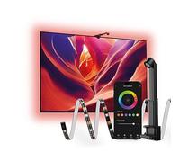 Tiras LED inteligentes para TV Ksix AmbiGlow, Sensor de color, TV 55 a 75