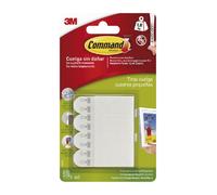 Tiras para cuadros pequeñas blancas command 3m