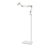 TISHITA Soporte Secador de Pelo Soporte Base Poste Abrazadera Soporte Sólido con Metálica y Base Pesada Que Evita Vuelcos Almohadilla de Esponja Que Protege, Color to 1, 135 Cm