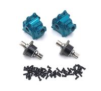 TISHITA Vehículo Industrial Kit Transmisión con Diferencial Carcasa de Metal Ejes con Piñón y Tornillos para 1 141 12 Adecuado para Mantenimiento Reparación, Azul
