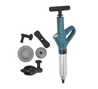 Tissting Drain Air Plunger Alta Presión para Inodoro y Cocina - Desatascador neumático potente con indicador de presión, ideal para fregaderos, baños y tuberías