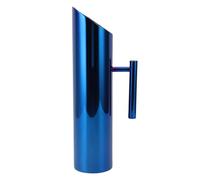 Tissting Jarra de Agua de Acero Inoxidable, 2L con Protector de Hielo para Bebidas Frías y Calientes, Café, Té, Jugo (Azul)