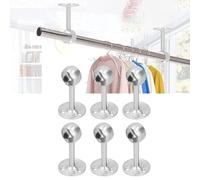 Tissting Soporte Central de Barra, Soporte de Acero Inoxidable 23 mm