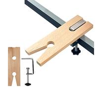 Tissting Taller Madera Dura Forma V Pasador Banco Joyeros Abrazadera Pasador Sofá Herramienta Fijación Sierra Traste Pasador Banco Joyeros Fabricación Herramientas Procesam