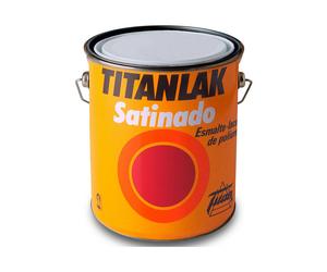 Titan Esmalte laca poliuretano Titanlak blanco satinado 4 l