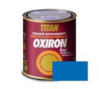TITAN Esmalte Oxiron liso azul luminoso 750 ml