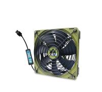 TITAN Este ventilador magnético desmontable específico para campamento está diseñado para actividades al aire libre, ventilación de tienda de campaña, circulación de aire dentro de jaulas de mascotas
