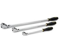 Titan herramientas 11303 extralargo Juego de trinquete Flex-Head - 3 piezas