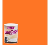 TITAN - PINTURA PLASTICA UNA CAPA NARANJA 750ML