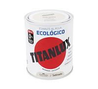 Titanlux Esmalte al agua 525 ecológico satinado Blanco Piedra 2,5 L
