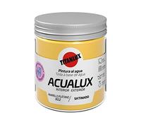 Titanlux Acualux pintura acrílica multiadherente Satinado Amarillo Plátano 75 ml