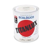 Titanlux Ecológico Esmalte al agua mulisuperficie Mate Blanco Piedra 250 ml