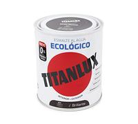 Titanlux - Esmalte Agua Ecologico Brillante, Tabaco, 750ML (ref. 00T054434)