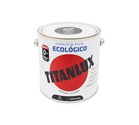 Titanlux Esmalte acrílico al agua ecológico satinado Negro 2,5 L